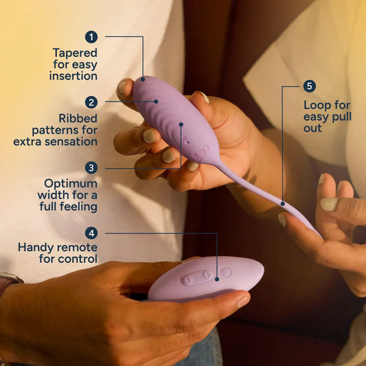 Dive egg Remote Controlled Massager